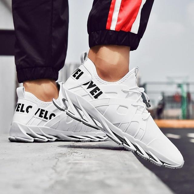 Men's Cross Runners  Sneakers for Running Shoes Men's Sport Shoes Sports Black Athletic - Fresh Shade