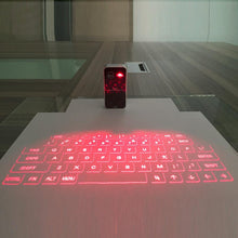 High Tech Bluetooth Wireless Laser Projection Keyboard--Virtual Projection, Portable for Smart Phones and Tablets - Fresh Shade