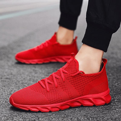 Men's Lightweight Breathable Mesh Trainers - Fresh Shade