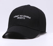 Words Printed Baseball Cap - Fresh Shade