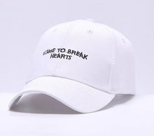 Words Printed Baseball Cap - Fresh Shade