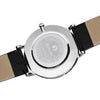 Ultra Thin Two-Hand Quartz Watch w/ Leather Band - Fresh Shade