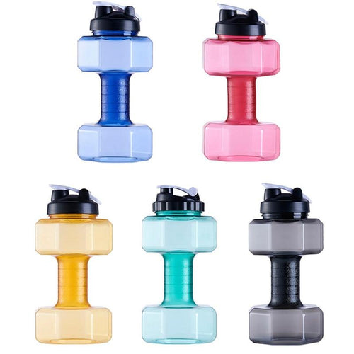 2.2L Dumbbell Shaped Water Bottle - Fresh Shade